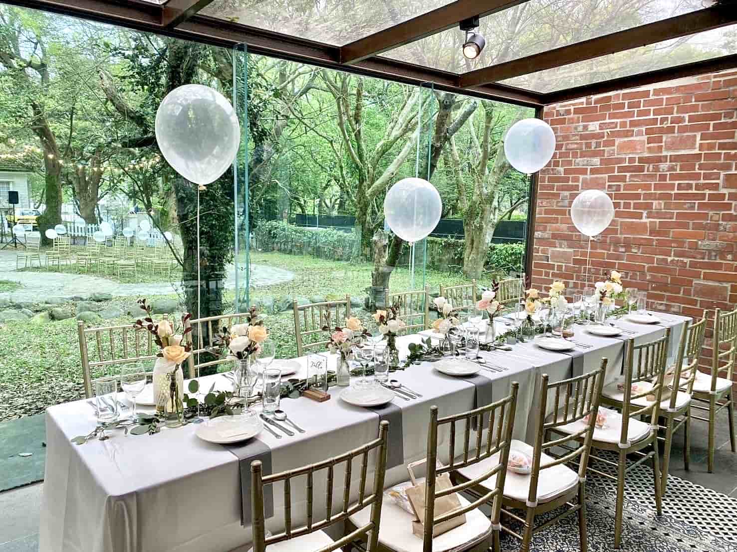 美到冒泡 陽明山 超夢幻婚禮佈置